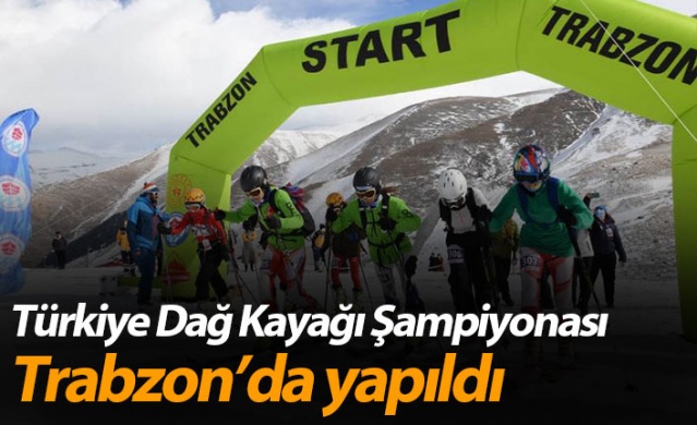 Türkiye Dağ Kayağı Şampiyonası Trabzon’da yapıldı 1