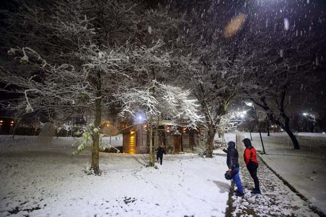 Trabzon'da kar yağışı etkili oluyor. 16 Şubat 2021 8