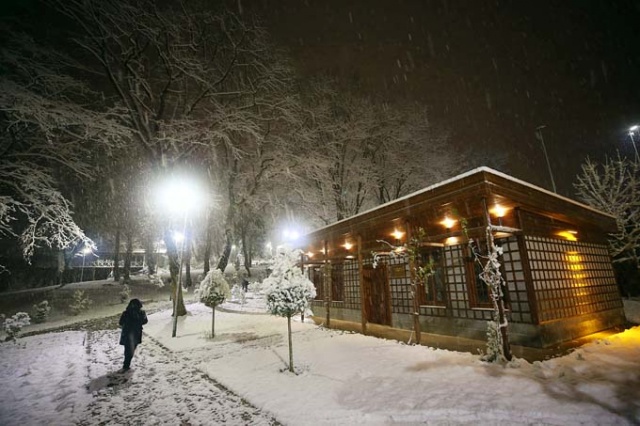 Trabzon'da kar yağışı etkili oluyor. 16 Şubat 2021 2