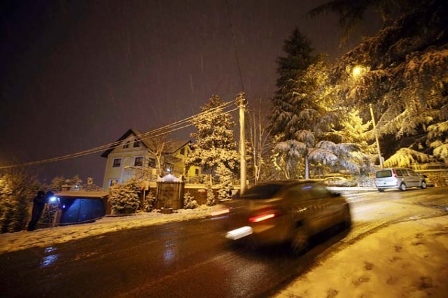 Trabzon'da kar yağışı etkili oluyor. 16 Şubat 2021 3