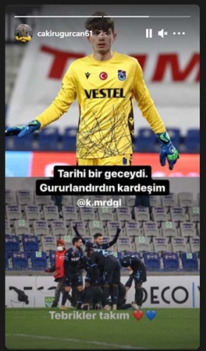 Trabzonsporlu futbolculardan galibiyet paylaşımları! İki önemli detay 12
