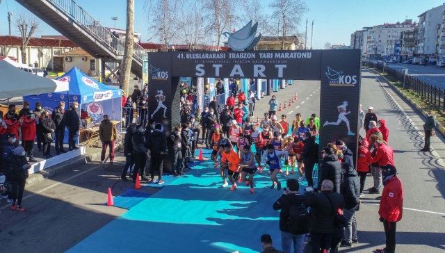 41. Trabzon yarı maratonu koşuldu 14