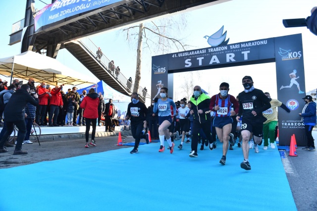 41. Trabzon yarı maratonu koşuldu 7