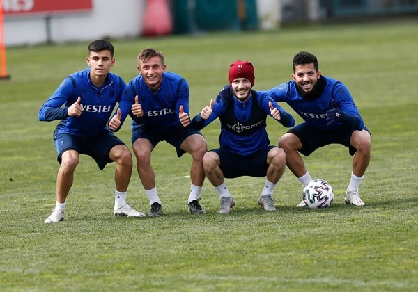 Trabzonspor'da Fenerbahçe hazırlıkları.24 Şubat 2021 6