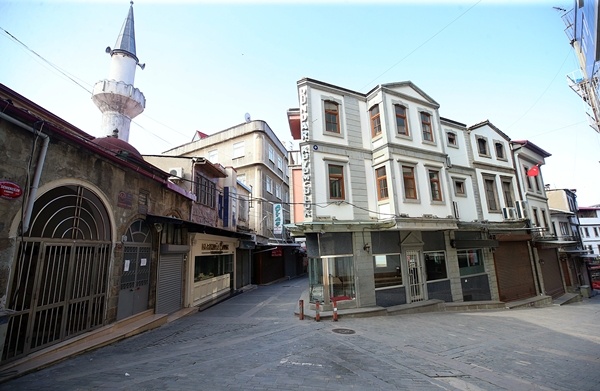 Trabzon sokaklarında kısıtlama sessizliği 10