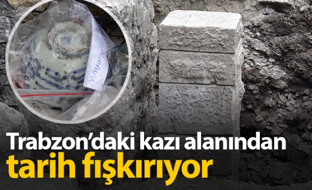 Trabzon'daki kazıdan tarih fışkırıyor 1