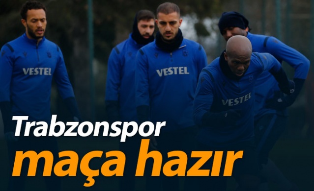 Trabzonspor Kasımpaşa maçına hazır. 3 Mart 2021 1