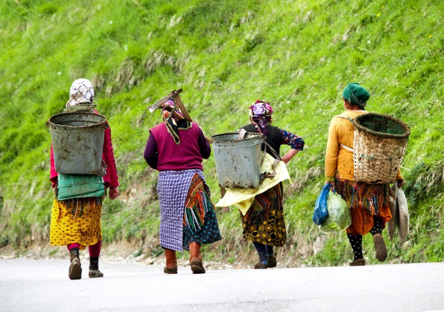 Trabzon'un çalışkan kadınları pandemide de tempo düşürmüyor 8