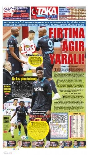 Trabzon’da mağlubiyet hüznü manşetlerde 4
