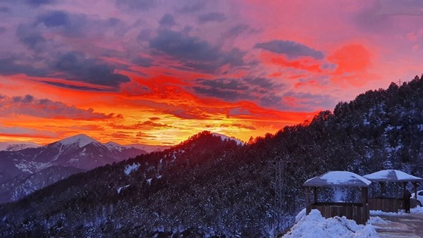 Zigana Dağında muhteşem günbatımı manzaraları 3