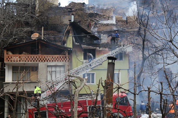 Artvin'deki yangında son durum! Yangın bu köyün kaderi 7