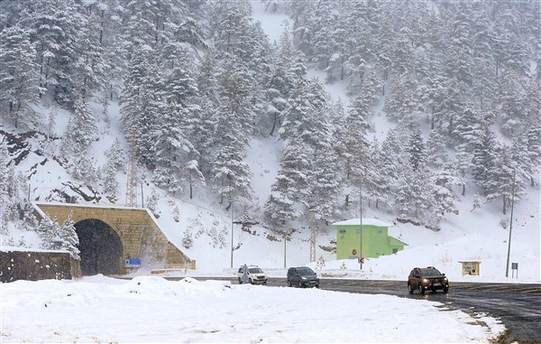 Trabzon'daki kar manzaraları büyüledi 4