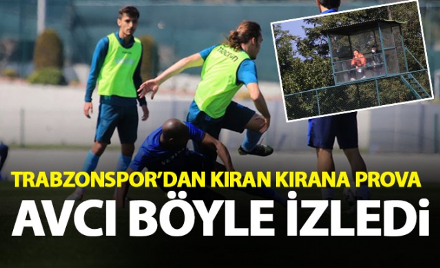Trabzonspor'da Sivasspor maçı hazırlıkları sürüyor. 30-03-2021 1