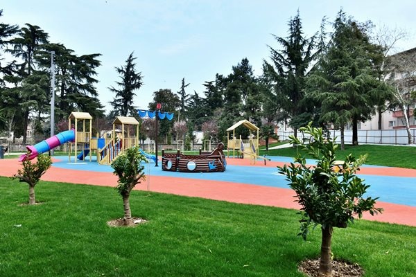 Trabzon'da Millet Bahçesinde 1. etap tamamlandı 2