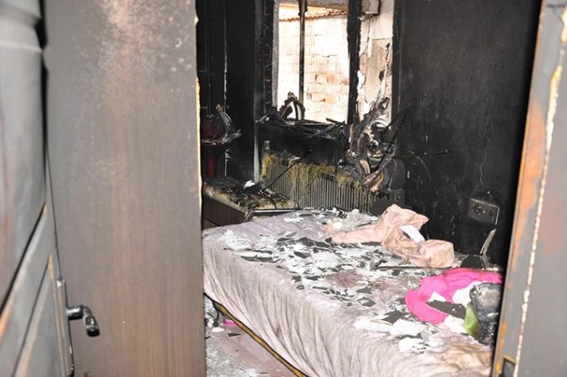 Kazan dairesinde başlayan yangın 5 evi küle çevirdi 7