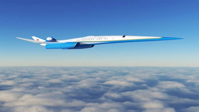 ABD Başkanı için süpersonik uçak! 1