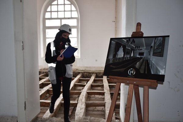 Trabzon'daki tarihi vilayet binası restore ediliyor 8