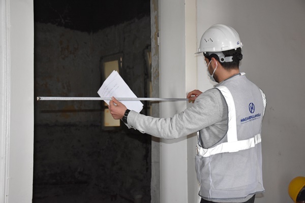 Trabzon'daki tarihi vilayet binası restore ediliyor 4