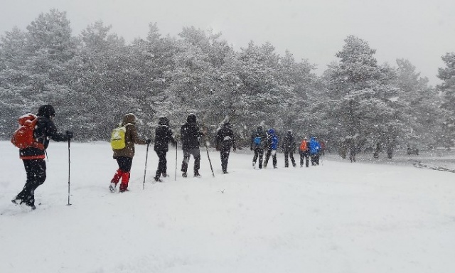 Ordulu dağcılar baharda kış kampı yaptı 4