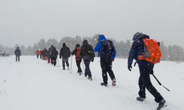Ordulu dağcılar baharda kış kampı yaptı 2