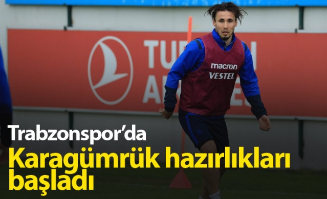Trabzonspor'da Karagümrük hazırlıkları başladı 1