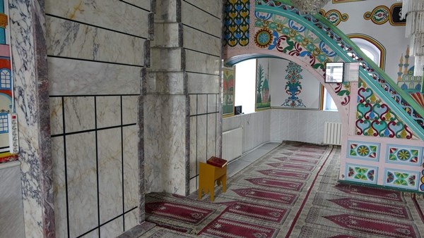 Trabzon'da bu cami ahşap süslemeleri ile dikkat çekiyor 9