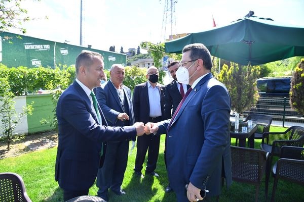 Başkan Genç, Giresun Belediyesi’ni ziyaret etti 11