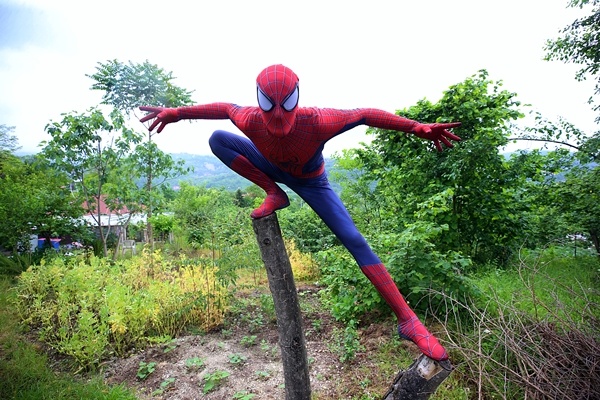 Örümcek Adam memleketi Trabzon'da 19