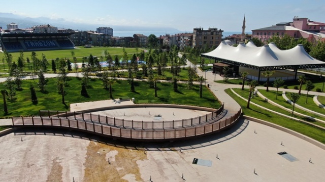 Trabzon'daki millet bahçesi açılıyor 2