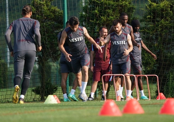 Trabzonspor  TFF tesislerinde yeni sezona hazırlanıyor. 12 Temmuz 2021 27