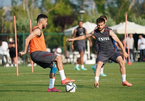 Trabzonspor  TFF tesislerinde yeni sezona hazırlanıyor. 12 Temmuz 2021 7