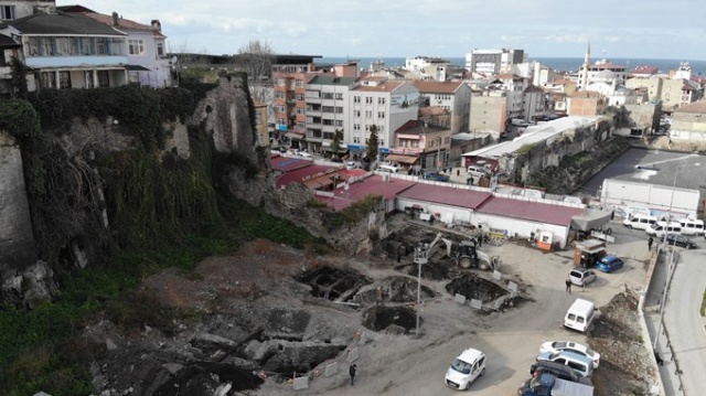 Trabzon’da bulunan Roma dönemi kalıntıları açık hava arkeoloji müzesi oluyor 2