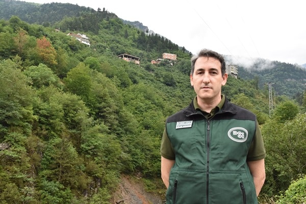 Trabzon'da sel ve heyelanlara 'Moloz bariyeri' önlemi 11