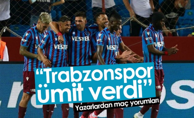Yazarlardan Trabzonspor Molde maçı yorumları 1