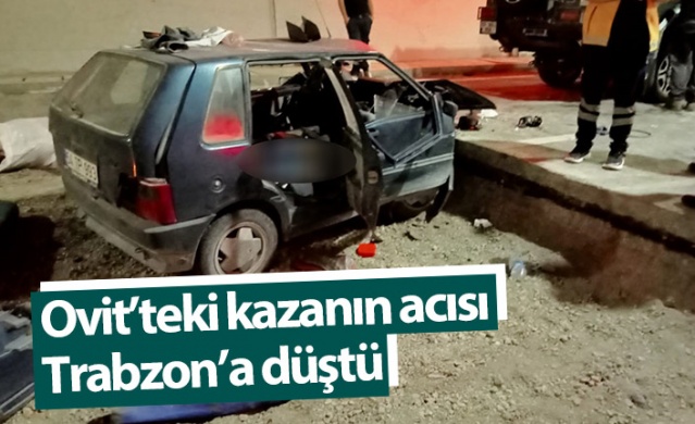 Rize'de Ovit Tünelindeki kazanın acısı Trabzon'a düştü 1