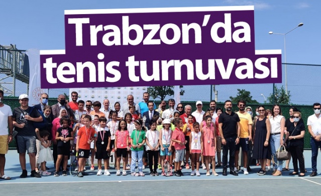 Trabzon'da tenis turnuvası nefes kesti 1