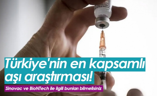 Türkiye'nin en kapsamlı aşı araştırması! 1