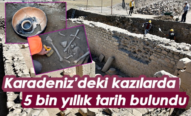 Karadeniz'deki kazılarda 5 bin yıllık tarih bulundu 1
