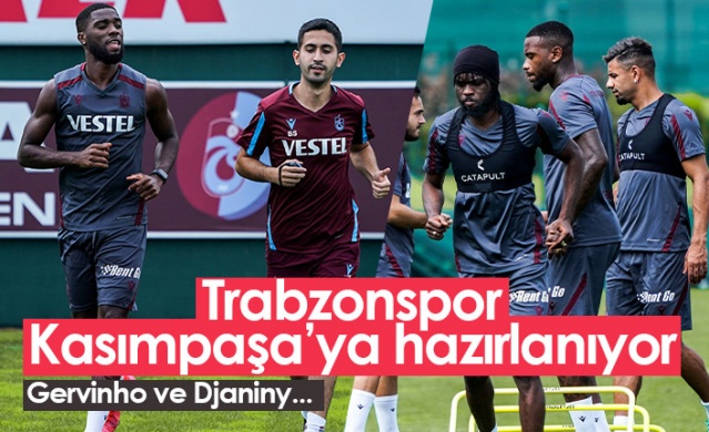 Trabzonspor Kasımpaşa'ya hazırlanıyor 15 Eylül 2021 1