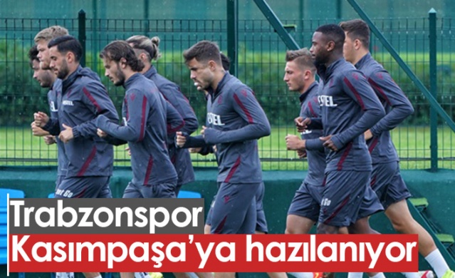 Trabzonspor Kasımpaşa hazırlıklarını sürdürüyor 1