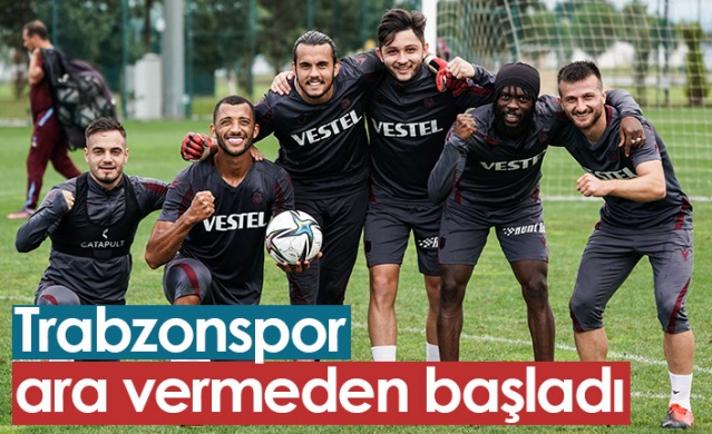 Trabzonspor ara vermeden başladı 1