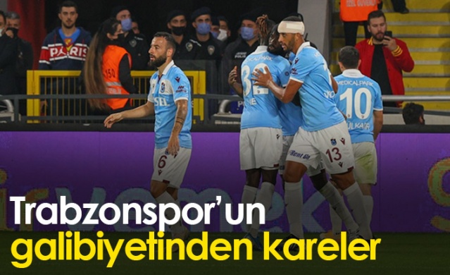 Göztepe Trabzonspor maçından kareler 1