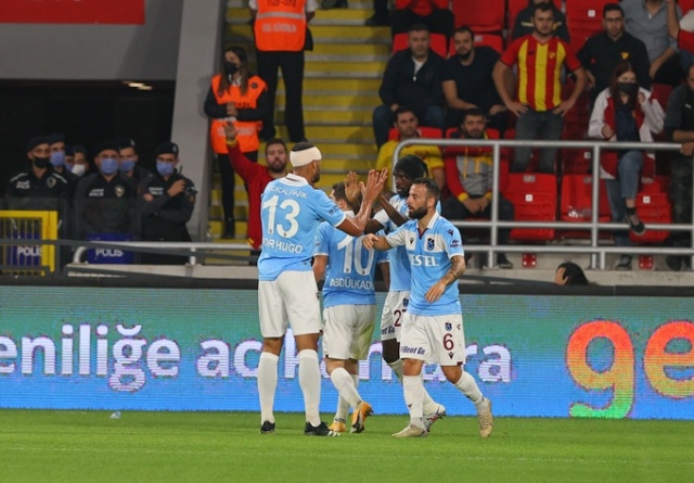 Göztepe Trabzonspor maçından kareler 20