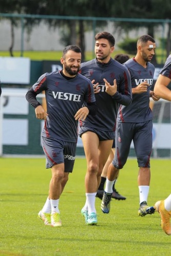 Trabzonspor, Beşiktaş maçı hazırlıklarını sürdürdü. 3 Kasım 2021 22