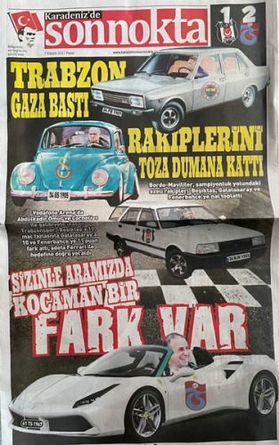 Trabzon basınından galibiyet manşetleri! "Şampiyonluğa koşuyoruz" 2