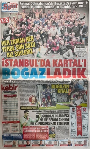 Trabzon basınından galibiyet manşetleri! "Şampiyonluğa koşuyoruz" 3
