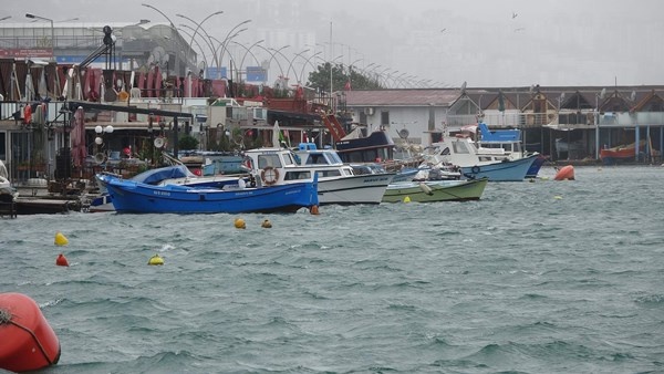 Trabzon'da fırtına! Uçak seferleri iptal, hamsi fiyatları fırladı 2