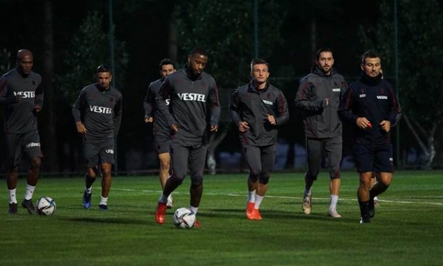 Trabzonspor Gaziantep FK maçına hazırlanıyor. 5