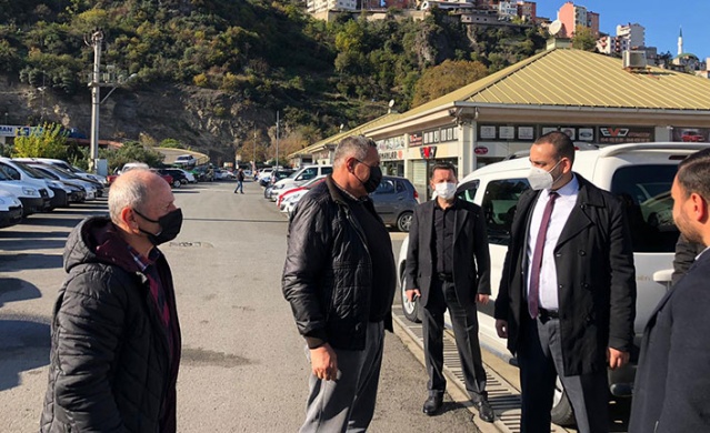 MHP Ortahisar'dan Trabzon Galericiler sitesine ziyaret. 1