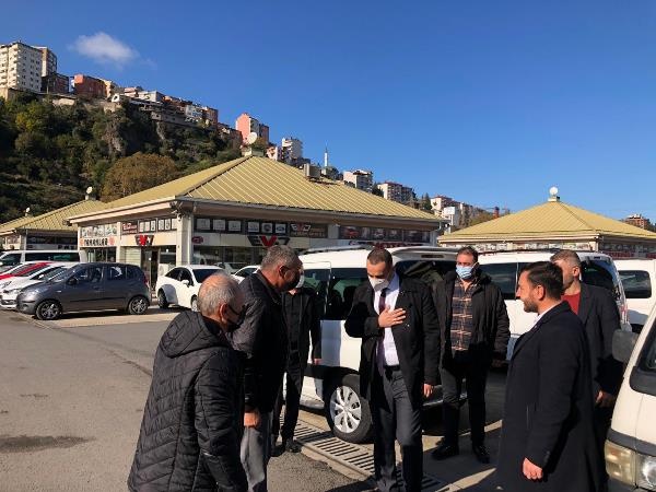 MHP Ortahisar'dan Trabzon Galericiler sitesine ziyaret. 16